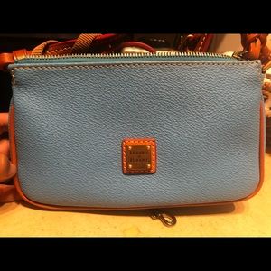 Blue leather Dooney & Bourke bag